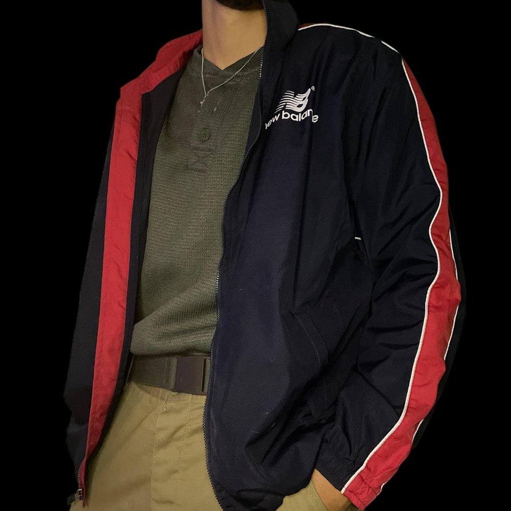 vintage new balance windbreaker